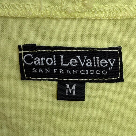 Carol Le Valley San Francisco - vintage cotton hooded jacket - size M - Picture 9 of 10